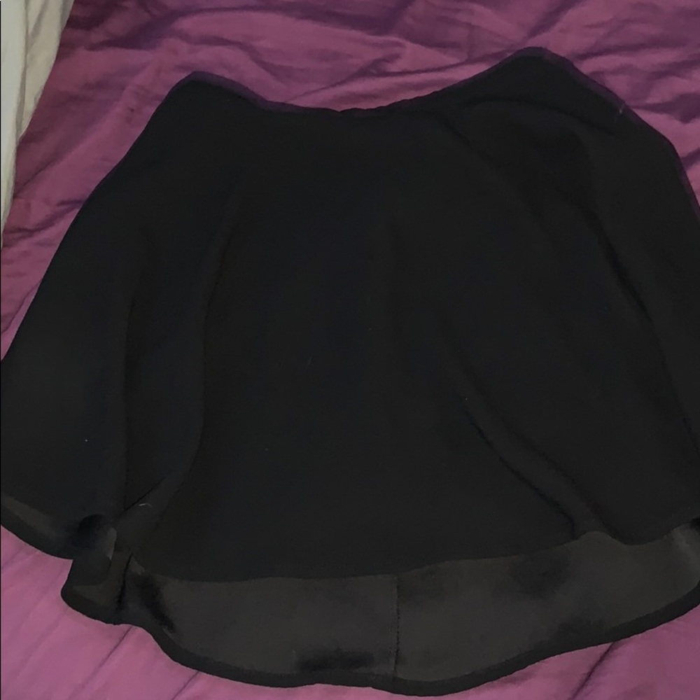 Black skirt
